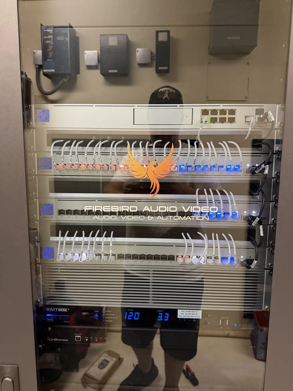 Audio distribution panel