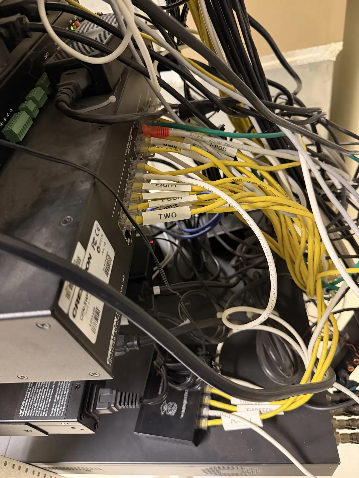 Legacy undocumented wiring