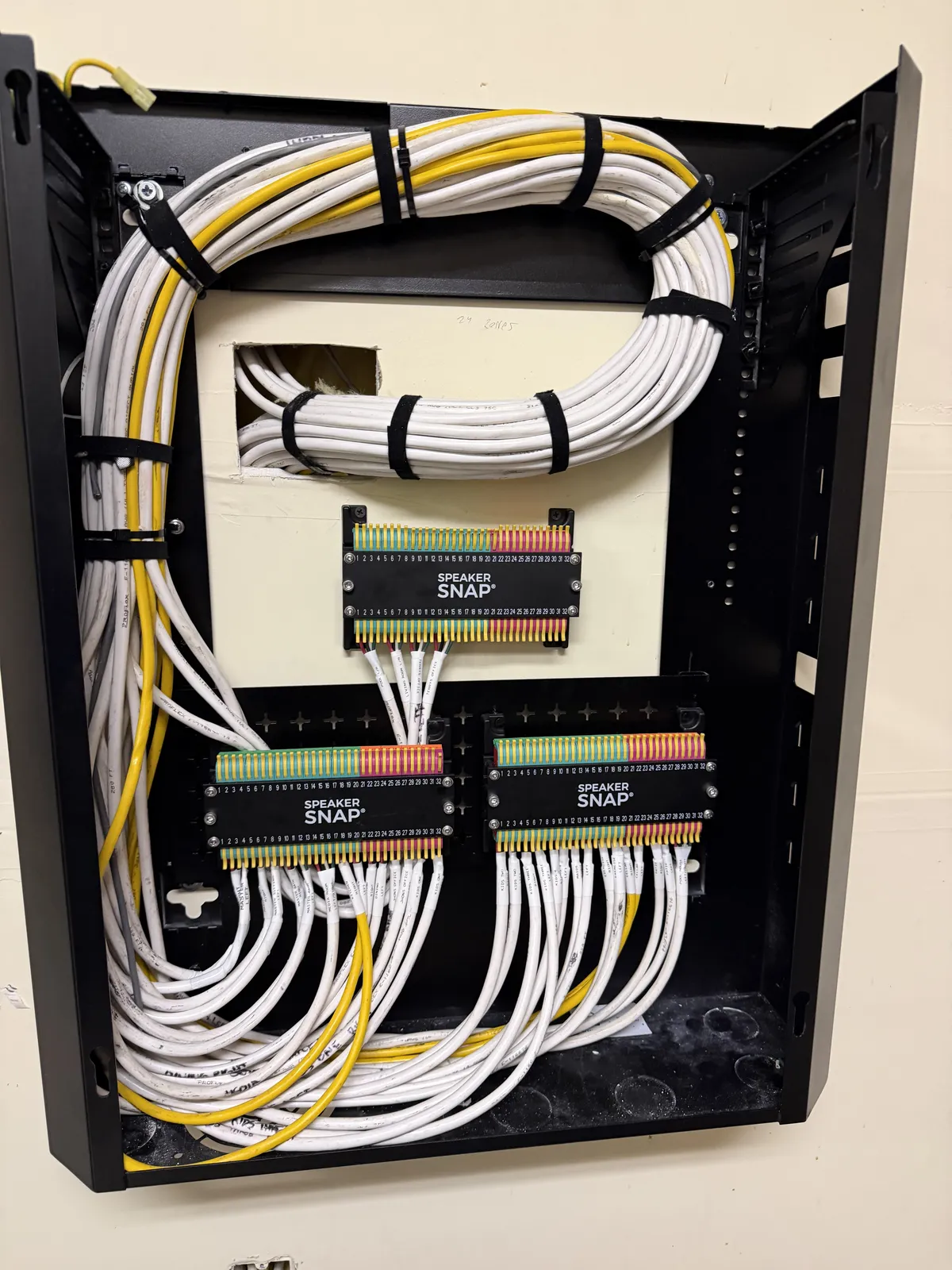 Finished distribution enclosure