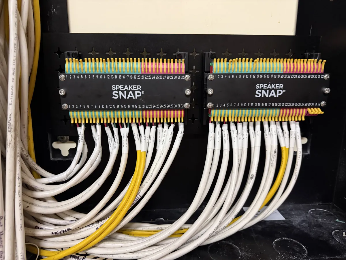 Speaker wire terminations